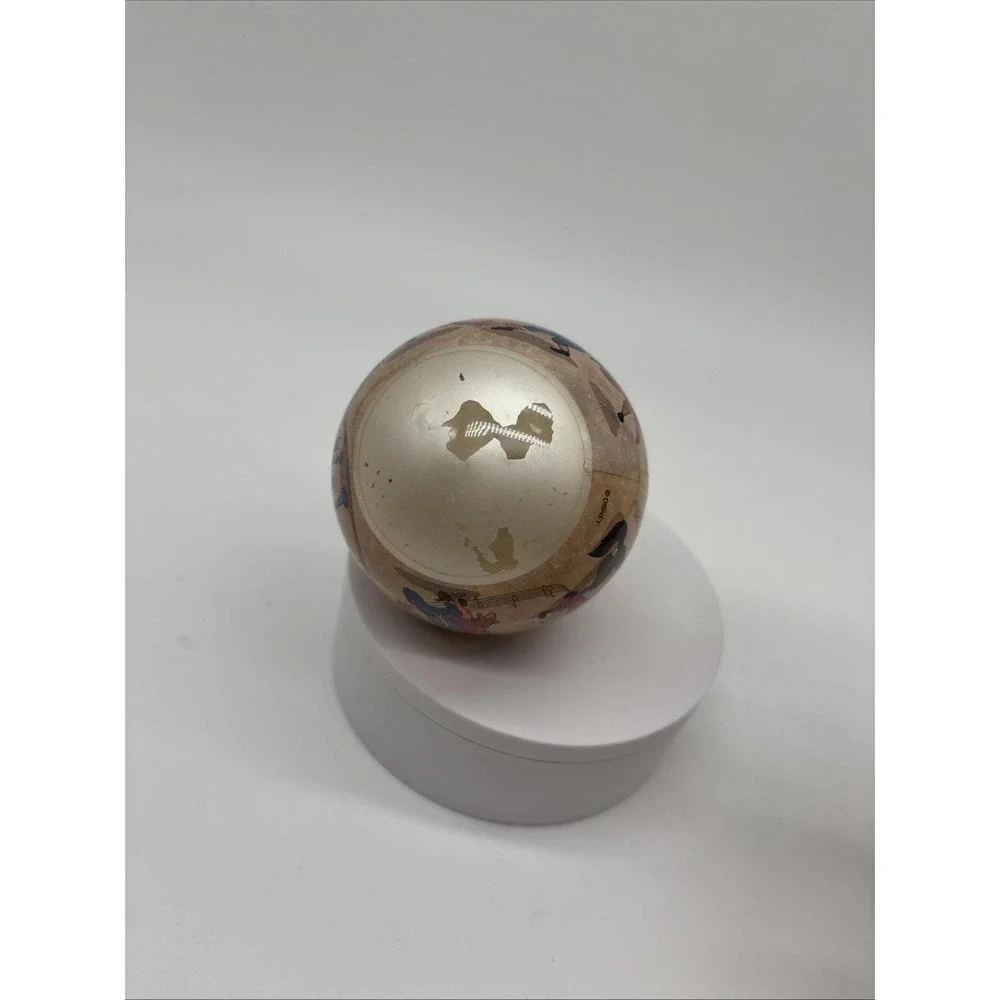 Disney‎ Happy Holidays 1995 Mickey And Minnie Ball Ornament Round RARE